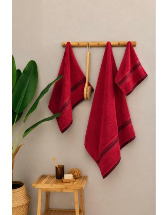 Premium Cotton 3-Piece Towel Set 600 GSM