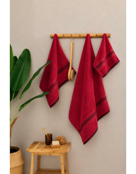 Premium Cotton 3-Piece Towel Set 600 GSM Premium Cotton 3-Piece Towel Set 600 GSM