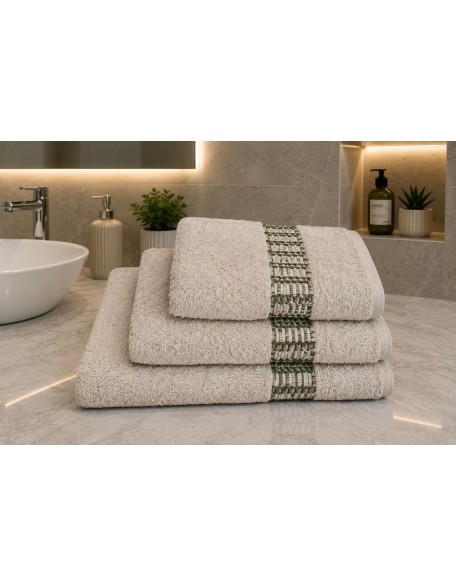 Premium Cotton 3-Piece Towel Set 600 GSM