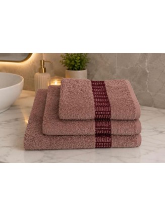 Premium Cotton 3-Piece Towel Set 600 GSM