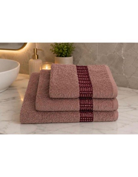 Premium Cotton 3-Piece Towel Set 600 GSM