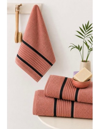 Premium Cotton 3-Piece Towel Set 600 GSM