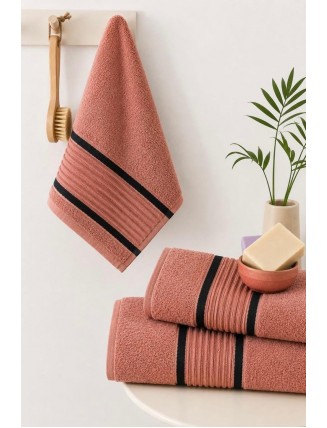 Premium Cotton 3-Piece Towel Set 600 GSM
