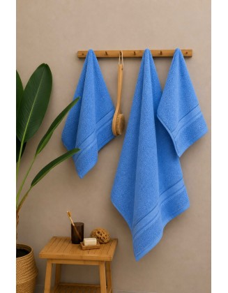 Premium Cotton 3-Piece Towel Set 600 GSM