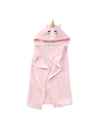 Hooded towel | 75x75cm - Aura Lion
